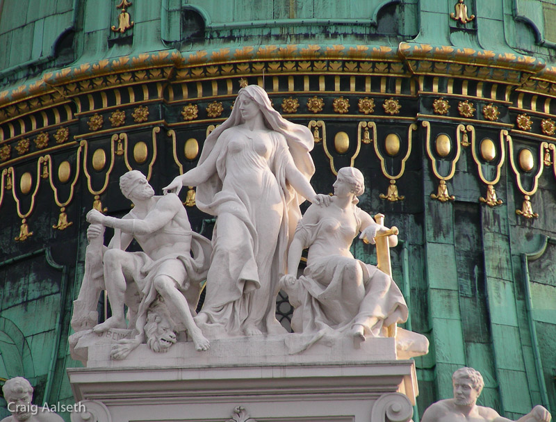 Hofburg Michaelerplatz Detail